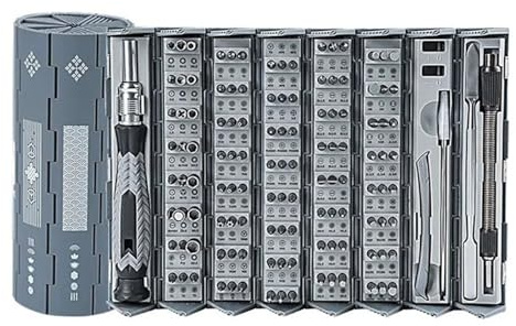 Juego De Llaves Inglesas Juego De Destornilladores De Precisión 126 En 1, Kit De Herramientas De Reparación Magnéticas Profesionales For Dispositivos Electrónicos, Teléfonos Inteligentes, Relojes, Gaf