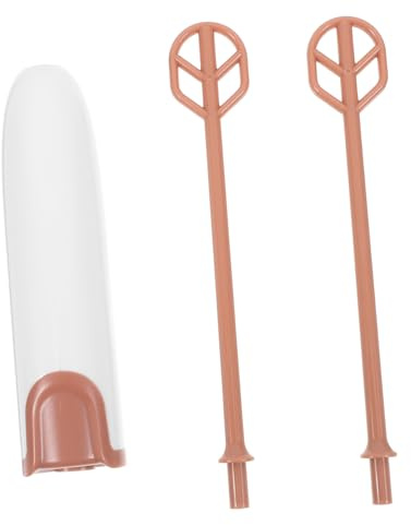 Hoement Mini Sbattitore Elettrico Portatile per Latte in Polvere Mixer Mano Fili Bastoncini Rimovibili per Bevande e Pappe Svezzamento Facile da Pulire per Genitori