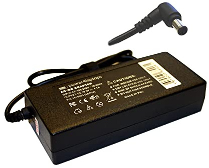 Power4Laptops Adattatore Alimentatore per Portatile Caricabatterie Compatibile con Sony Vaio SVF14AA1ZT
