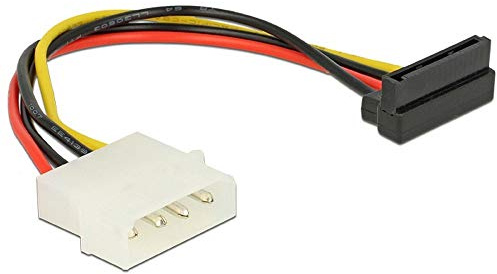 DeLOCK Power HDD SATA Cable 0,15 m - Cables de alimentación interna (0,15 m, Macho/Macho)