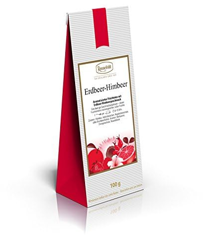 Ronnefeldt - Erdbeer-Himbeer - Aromatisierter Früchtetee - 100g