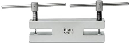 The Beadsmith Vintage Hole Punch Tool – Dual Tip 1/16 & 3/32, Precision Metal Punch for Jewelry Making, Leather, Crafts & DIY Projects
