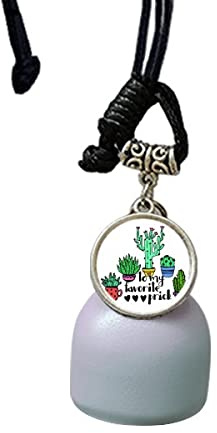 comp To My Favorite Cactus Wind Chimes - Colgante para coche