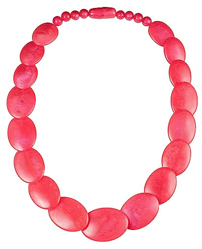 ZAVANA 60 cm lange Statement-Halskette für Frauen, handgefertigte Boho Chic Chunky Halskette für Damen in verschiedenen Farben, eleganter Bohème-Modeschmuck