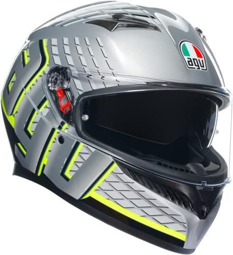 AGV Fortify Helm (Gray/Yellow,S (55/56))
