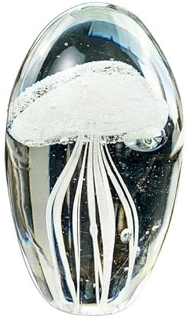 HXSCOO Künstliche Figuren Miniaturen Briefbeschwerer Glas Desktop Kristall Handwerk Dekoration Ornamente Wohnaccessoires