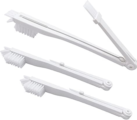 WYAN 3-in-1 Multifunktionale Reinigungsbürste-3 Stück, Zur Flaschen | Kunststoff, 90°-Winkel, doppelseitiges Design, 3-in-1, langlebig, wiederverwendbar,leicht zu reinigen,zum Reinigen von Tassen