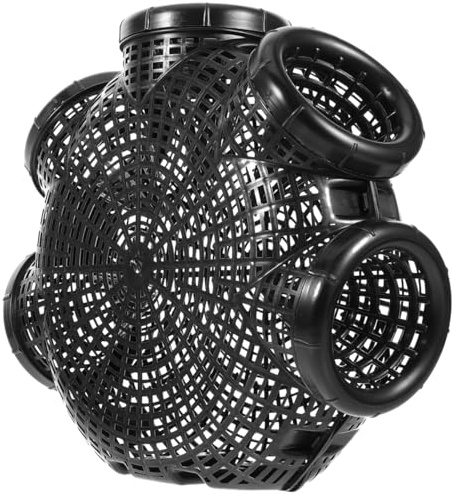 Gogogmee Reusable Crawfish Trap Fishing Cage 13.18X11.61X4.72 Inch Portable Fish and Shrimp Net Lightweight Crab EEL Catching Tool for Freshwater and Saltwater Outdoors