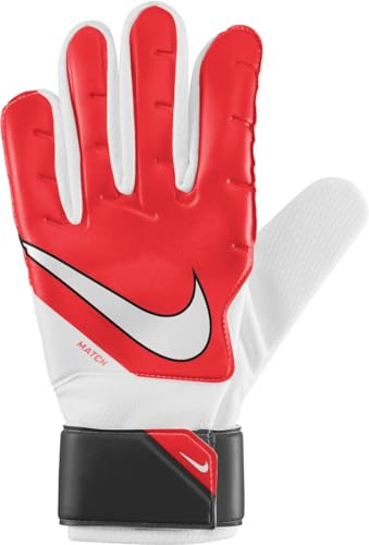 NIKE Unisex Torwarthandschuhe Nk Gk Match - Fa20, Bright Crimson/Black/White, CQ7799-637, 8