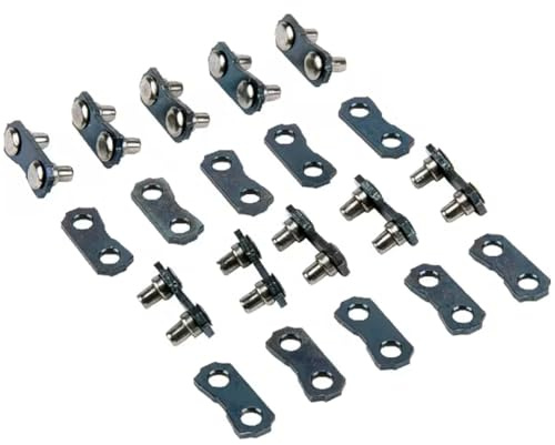 cyclingcolors 10x kettenschloss clipschloss Kettenverschluss 3/8 Zoll Innenplattenstärke 1,1 mm Kettensäge kette