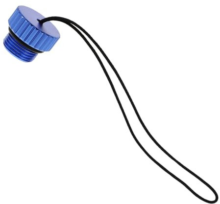 EXHUMKY Scuba Tank Valve Cover Dust Plug Blue Regulator Air Gas Valve Cap Protector for Diving Equipment Female Threaded Dust Cap for Scuba Cylinder