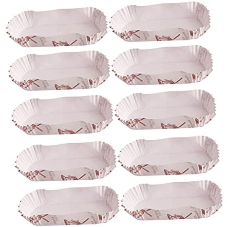 HOLIDYOYO 600pezzi Pirottini Per Cupcake Impermeabili Forma Barca Fodere Per Torte e Muffin Per Compleanni e Feste Carta Sicura Per Alimenti