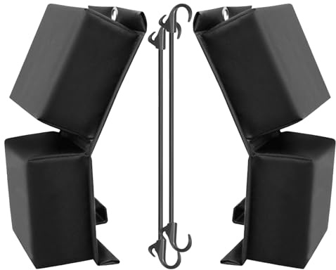 Furtryvl Bootsfender | Bass-Boot-Docking-Stoßstange, stoßfest, flach, Motorboot-Docking-Kotflügel für Ponton, Marine, Wakeboarding, Yacht, Hausboot, Angeln, Küste