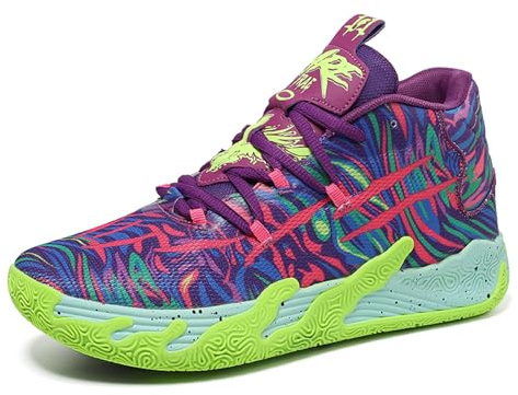 EmpressStride Scarpe da Basket Alte alla Moda da Uomo, con Lacci, Leggere, Antiscivolo, Casual, da Esterno, for Tennis, Camminata, pallavolo(Color,41 EU)