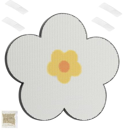 Alfombrilla Rascador para Gatos,Rascador Adhesivo para Muebles - Protector de Muebles Alfombrilla Rascadora Forma Flor para Mascotas