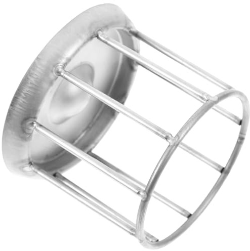 TOVINANNA Comedero para Reptiles de Acero Inoxidable Plata, Cuenco para Agua y Alimento, Resistente a Vuelcos y Derrames, Adecuado para Hogar y Jardín Zoológico