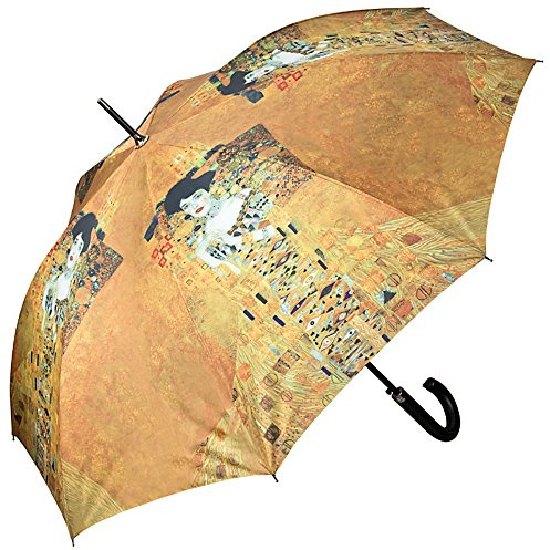 VON LILIENFELD Regenschirm Gustav Klimt: Adele Auf-Automatik Damen Kunst Stockschirm Stabil