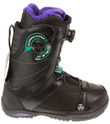 K2 SAPERA Snowboard Boot Boots Damen Black (39/ US-8/ UK-5.5/25cm)