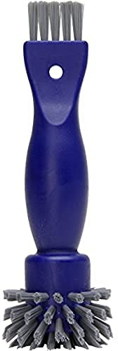 Kopp KOMBO Steckdosenbürste in blau/grau - Rundbürste für Steckdosen, Fugen & Lichtschalter - Robust, langlebig & einfach in der Anwendung - Vielseitig einsetzbar für Haushalt, Büro & unterwegs
