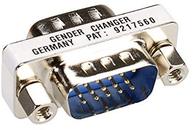 ROLINE Mini Gender Changer VGA Argento