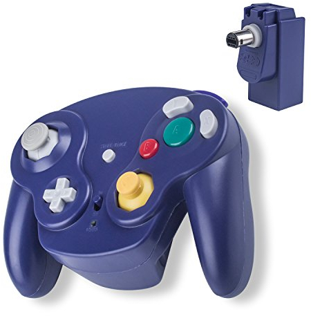 TechKen Controller Senza Fili per Gamecube 2.4G Ricevitore Bluetooth NGC Gamepad Senza Fili Remoto GC Controller per Gamecube…