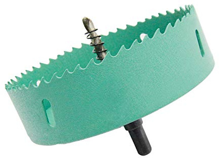 120mm Hole Saw LAIWEI hole cutter,4.72Inch HSS Annular Hole Saw Cutter Drill Bit,holes in wood,gypsum board,aluminum profiles, PVC and other materials(4-3/4)