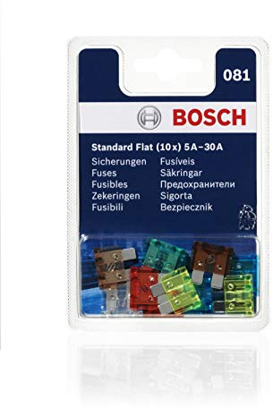 Bosch Pack of 10 standard fuses from 5 A to 30 A