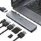HODO USB C Hub Adapter für MacBook Pro Air, Mac Zubehör 8 in 2 mit 4K HDMI,Thunderbolt 3 Port, USB 3.0/2.0, SD und TF Kartensteckplatz für M3 M2 M1 2024 2023 2022 2021