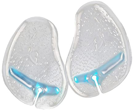 GOOHOCHY Gelpads Für Füße Vorfußpolster Gel-slipper-polster Flip-flops-vorfußpolster Rutschfeste Design Selbstklebende Unterseite Druckverteilung Massageeffekt