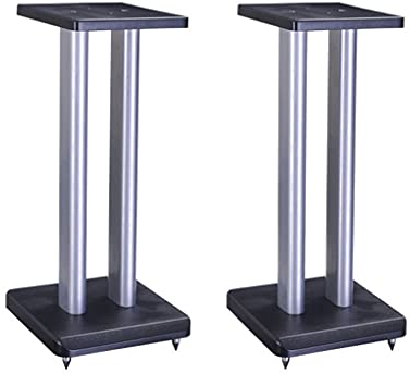 GLigeT Lautsprecherständer Audioständer, Lautsprecherständer, Mediengeräte, Bühnenbodenständer, Lautsprecherständer, Surround-Ständer, 17,71 Zoll hoch Speaker Stand (Size : P2)