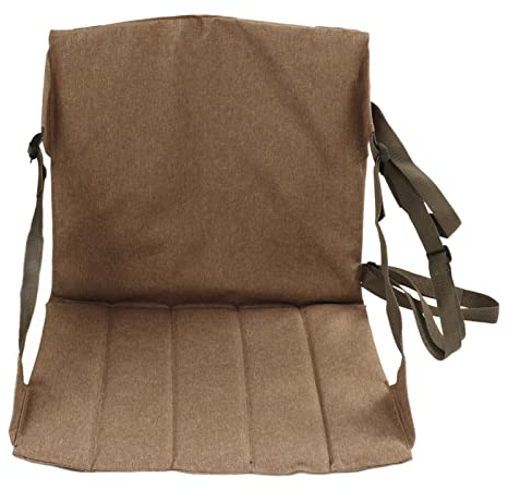 Srliya Klappbares Stadionkissen aus 600D-Oxford-Stoff mit Rückenlehne, Tragbare Stadionsitze für Outdoor-Camping