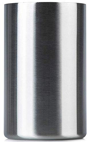 Cubo Enfriador de Vino Aislado con aireador de Vino: se Adapta a Botellas de Vino de 750 ml, Mantiene el Vino frío Durante Horas | Enfriador de Botellas de Vino de Acero Inoxidable sin Sudor/Cubo de