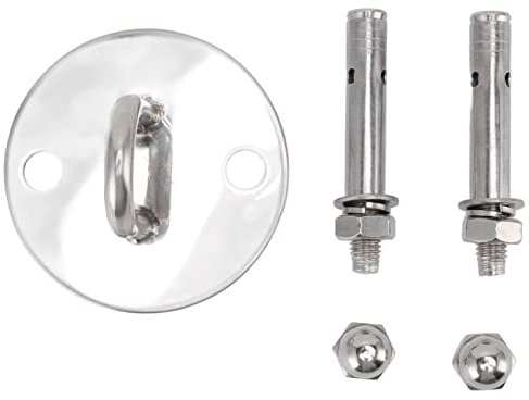 CHEOTIME Robustes Hängematten-Aufhängeset, 450 kg Kapazität, Schaukelhaken, Deckenhaken für Wand- und Deckenmontage, Innen- und Außenbereich, Edelstahl