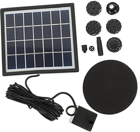 SUPVOX Pompe Solaire Pour Fontaine Extérieure Petite Pompe De Piscine à Eau Solaire Pour Maison