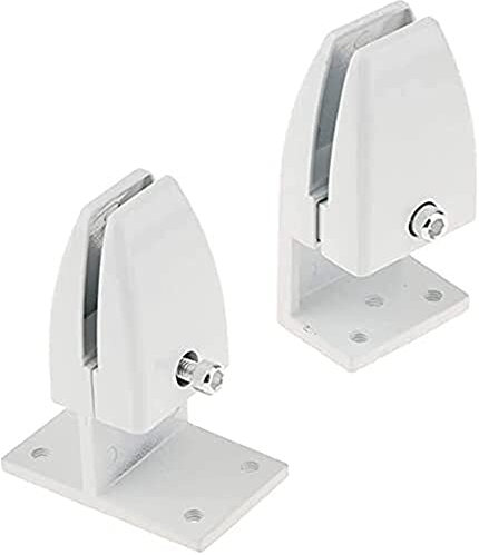 Schreibtisch-Trennwand-Clips, 2 Stück, Büro-Trennwand-Clip, Sichtschutz-Klemme, Niesschutz-Halterung, Desktop-Bildschirm-Befestigungsclip, Trennwand-Clip, Glas-Clip, universell