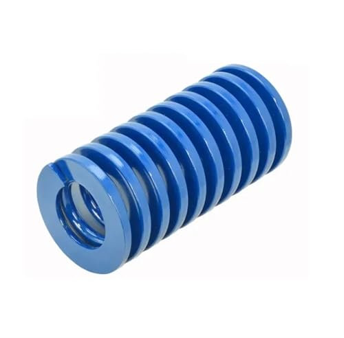 CYMMIYT Ressort de Compression Ressort de Compression Bleu, Ressorts de Moule, Charge légère, Spirale d'estampage, Moule de Compression, diamètre extérieur du Ressort 6-50mm(55mm,12mm (1Pc))