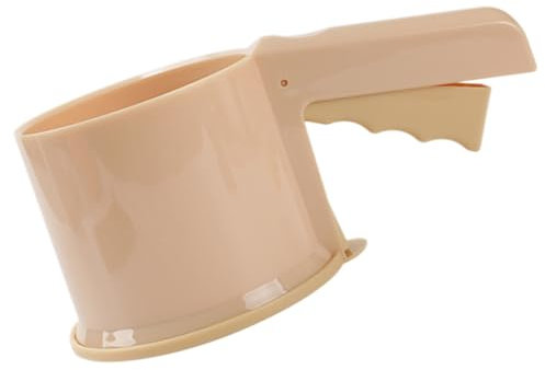 ULTECHNOVO 2piezas Tamizador De Manual Portátil De Sifón De De Cocina Mango Ergonómico y De Inoxidable