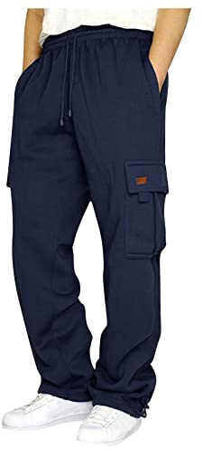 MOKBAY Pantaloni Uomo Cargo Elasticizzati Pantaloni Lavoro con Tasche Leggeri Pantalone per Casual Militari