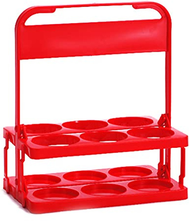 TSMORY Lot de 6 bouteilles de bière pliables pour transporter des boissons