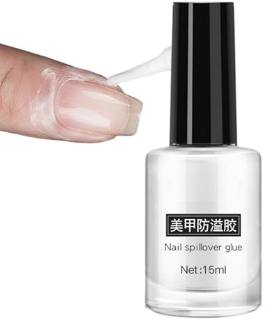 Peel Off Base - 15 Ml De Capa Base De Gel Protectora | Peel Off Gel | Glue De Manicura Adecuado Para La Extracción De Esmalte De Arte De Uñas Cambio Rápido Salon Home Use Aplicación Fácil Accesorio De