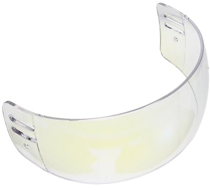 iplusmile Visiera da Hockey su Ghiaccio Colorata Antigraffio e Antiappannamento in Pc, Semiscudo Protettivo Ventilato per Casco, Viti e Distanziali Inclusi per Adulti e Ragazzi