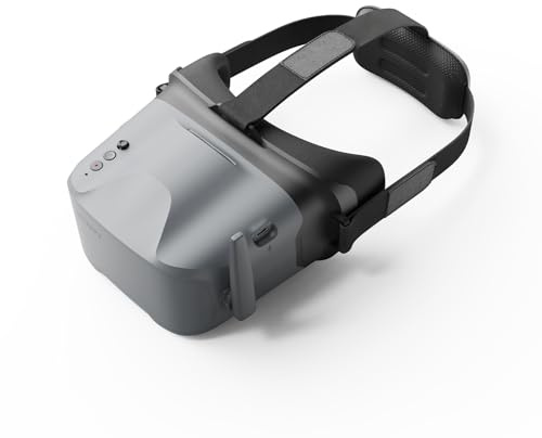 BETAFPV VR04 FPV-Brille mit DVR-Funktion, 5.8G 48Kanäle, 4.3Zoll Bildschirm, 480P Auflösung, Integrierter 2000mAh Akku, Unterstützt Aufnahm&Wiedergabe for Drohnen wie der Cetus Meteor Air Pavo-Serie