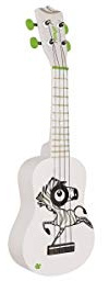 Stagg US-ZEBRA Sopran-Ukulele inkl. Tasche - Zebra