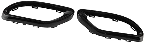 Auspuffblenden Abdeckungsblenden, Glänzend Schwarze Auspuffblenden Abdeckung, Blenden Ersatz für A B C E GLC CLS Klasse W177 W247 W205 W213 X253 C257