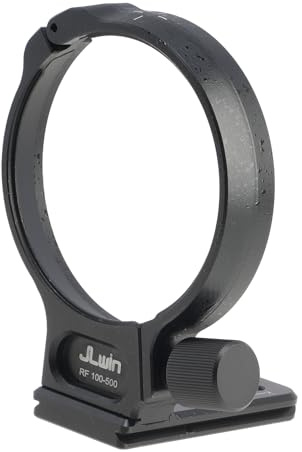 Metal Lens Tripod Mount Ring Collar Compatible with Canon RF 100-500mm f/4.5-7.1L is USM, Lens Support Holder Bracket Bottom Buit-in Arca Swiss Tripod Mount Base Plate Stand