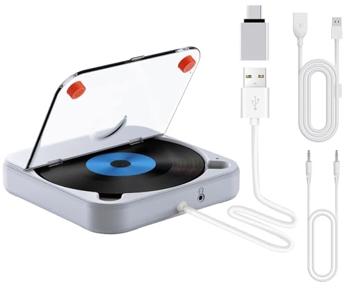 CD Player für Auto,universeller CD Player fürs Fahrzeug Unterstützt die FormateMP3 und WAV