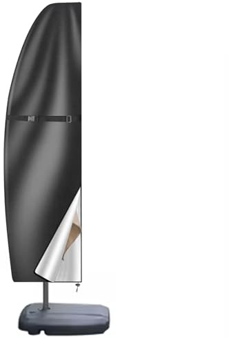 Umbrella Protective Covers for Outdoors | All-Year Robust Covers for Outdoor Parasol | Banana Shape Protective Cover for Parasols in the Garden Patio Balcony