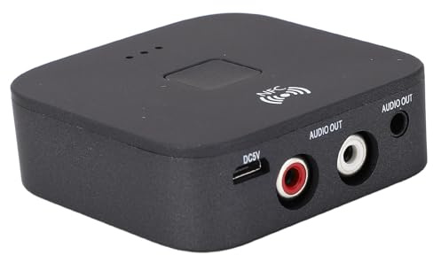 Yctze Receptor 5.0 con NFC para Transmisión Inalámbrica de Música en Automóvil, TV y Parlantes