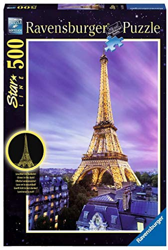 Ravensburger Puzzle 14898 - Funkelnder Eiffelturm - 500 Teile