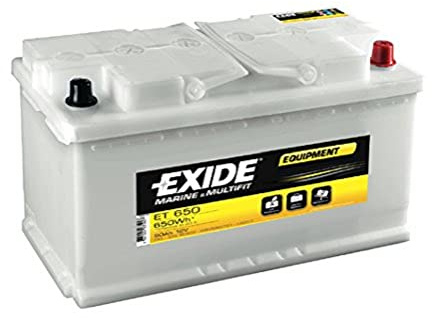 EXIDE Equipment ET650 Auto LKW Batterie 100Ah 12V 800A DIN/ISO L5 Starterbatterie